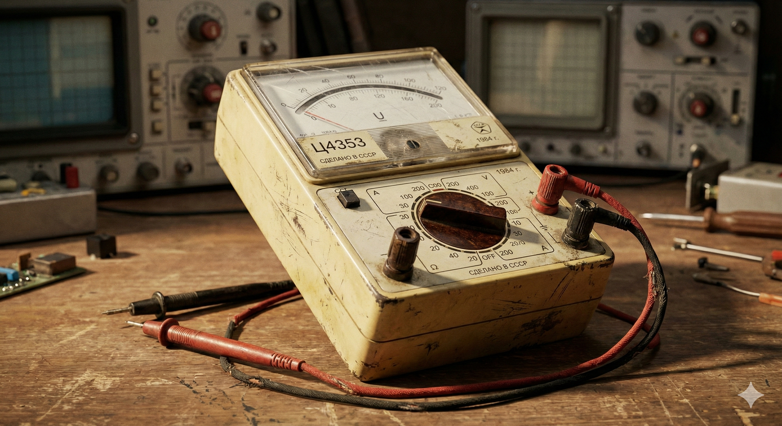 Soviet Ц4353 analog multimeter