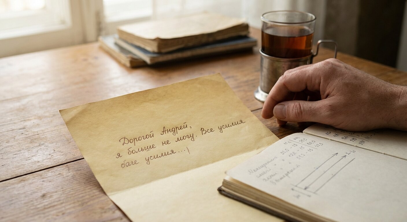 The unfinished letter